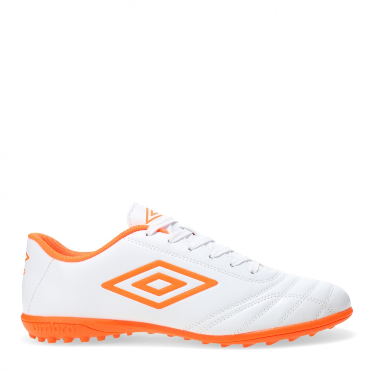 Championes de Hombre Umbro Futbol 5 Classico II TF Umbro - Blanco - Anaranjado 