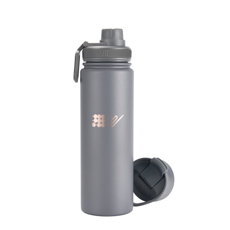 Botella Agua 24 Oz Unisex Gris