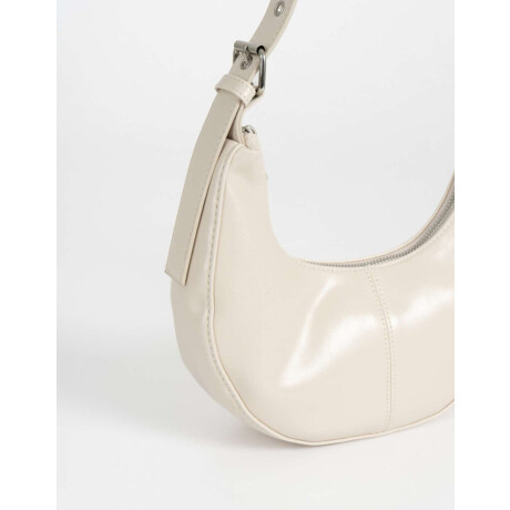 Bandolera Maxi Hobo Blanco Crudo