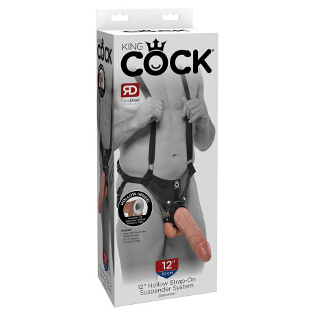 Arnés con Sistema de Tirantes DIldo Realístico King Cock Arnés con Sistema de Tirantes DIldo Realístico King Cock