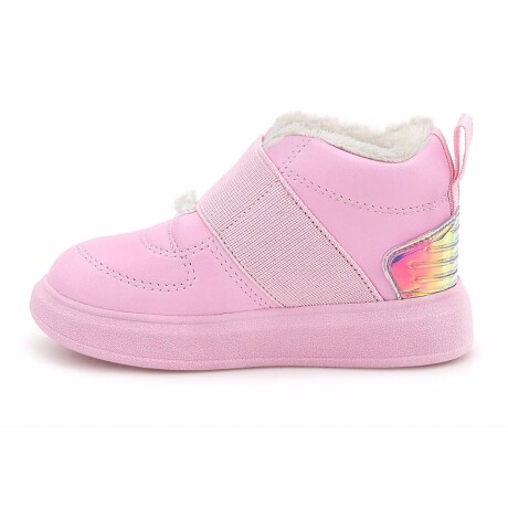 Botitas Corderito con Velcro Rosa