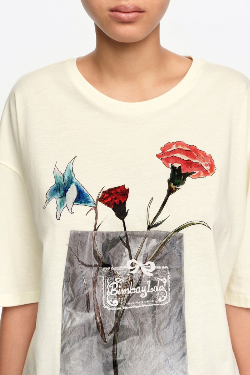 CAMISETA Marfil