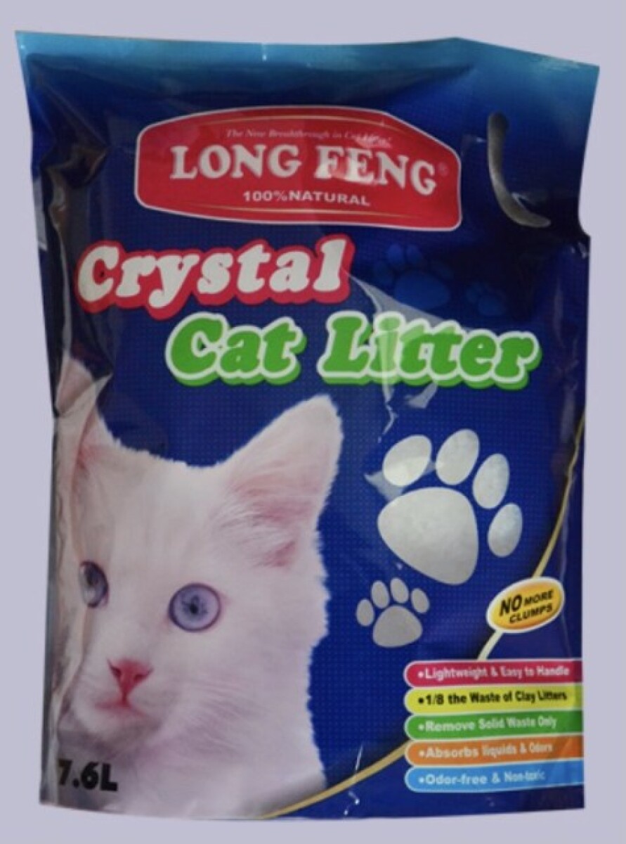 Silica Gel Sanitaraio Para Gatos 7.6 L 