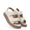 Sandalias de Niña MINI Miss Carol Jivo Con Velcro Beige
