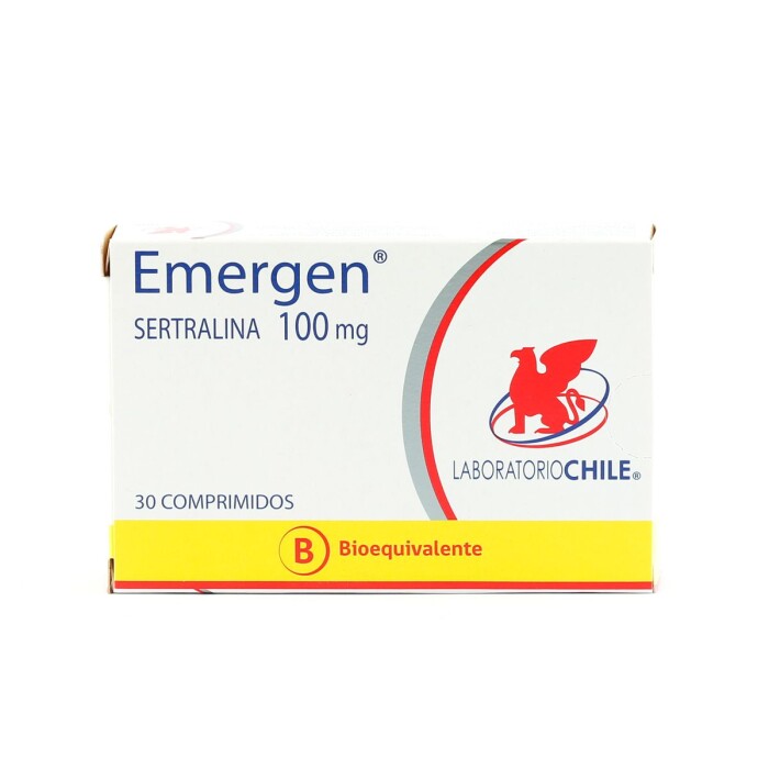 EMERGEN 100 MG. CJ X 30 COMPRIMIDOS única