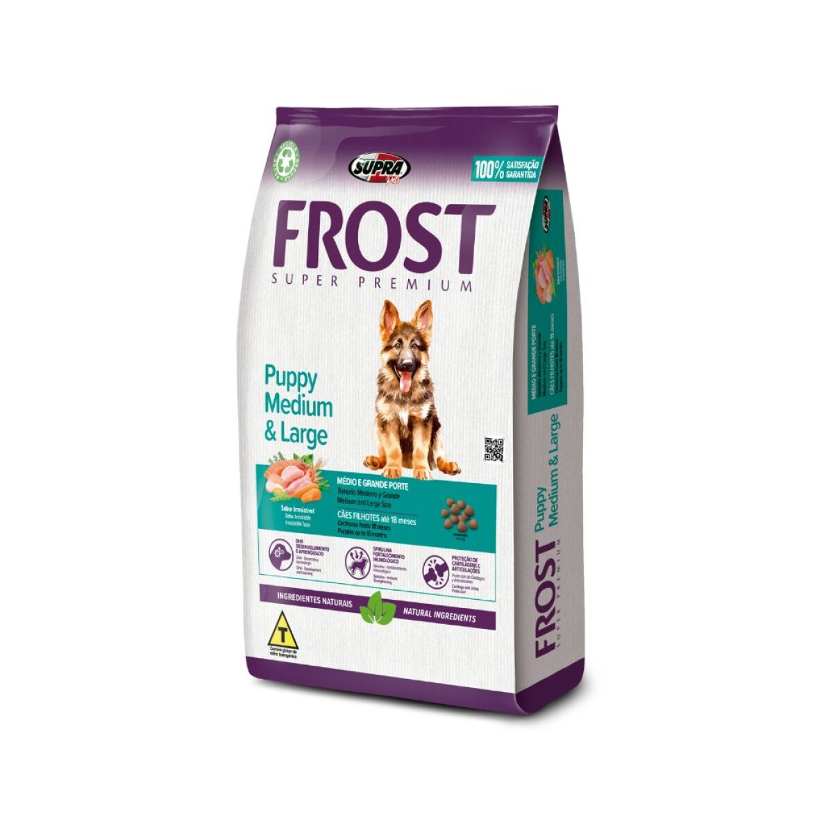 Frost Cachorro Mediano/Grande 15kg | Crecimiento Saludable 