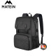 Mochila Lonchera Impermeable Porta Laptop Matein 1161 Negro