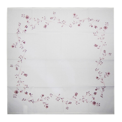 Mantel Atenas Dohler 78 x 78 cm 100% Algodón LIHNO ROSA HAV 01