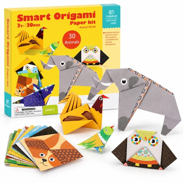 Kit crea tu origami - mundo animal Kit crea tu origami - mundo animal