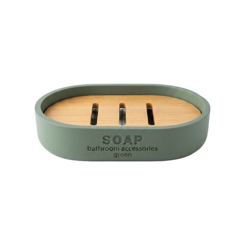 JABONERA VERDE/BAMBU Unica