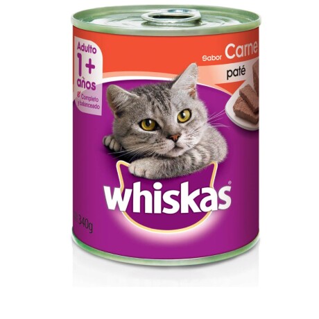 WHISKAS LATA CARNE 1 X 340 GR Whiskas Lata Carne 1 X 340 Gr