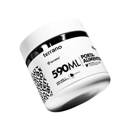 Contenedor de Alimentos Terrano 590ML BLANCO
