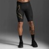 Short Running Light Speed Compression Hombre Black/gold Reflective