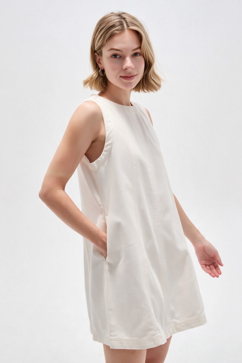 Vestido Aurei - Marfil / Off White 
