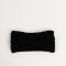 Vinchas Textiles Tejida Vincha Textil Con Nudo - Negro