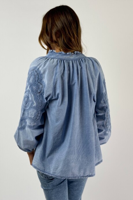 BLUSA ORIONIS Celeste
