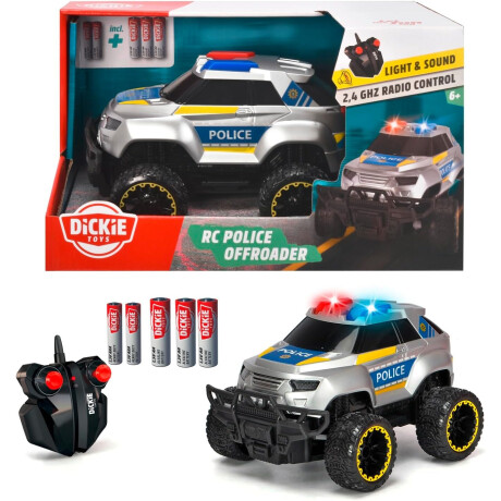 DICKIE TOYS - RC Offroader Policía DICKIE TOYS - RC Offroader Policía