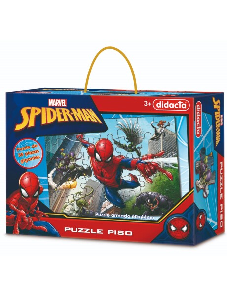Puzzle de piso 35 piezas Spiderman Didacta Puzzle de piso 35 piezas Spiderman Didacta