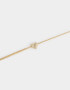 Pulseras Flexibles De inicial Pulsera Flexible De Inicial "p" - Dorado