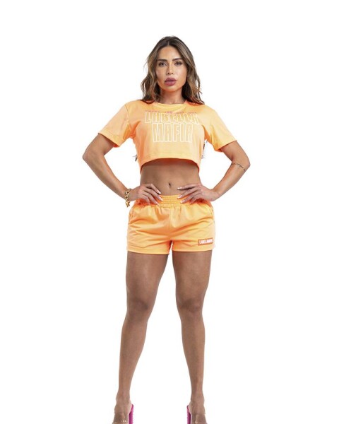 Short Naranja By Lbm U