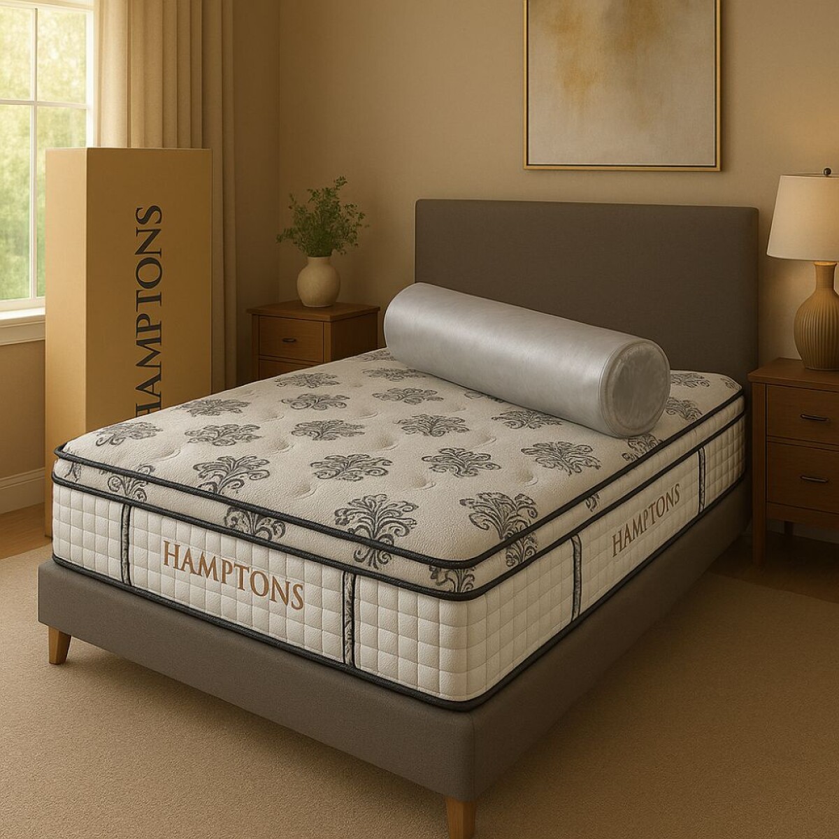 Colchon de resortes 2 Plazas Hamptons Bronze 