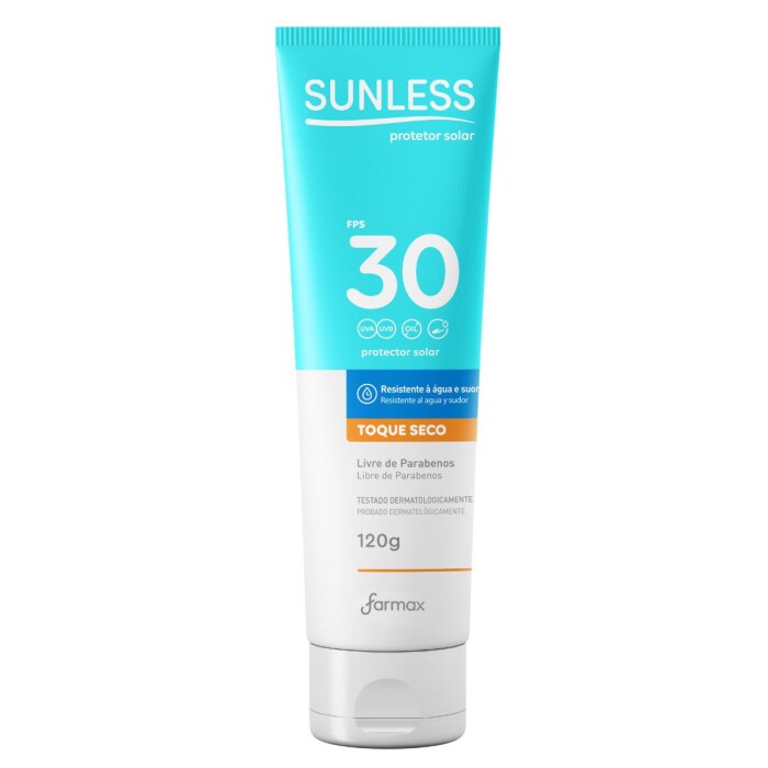 SUNLESS PROTECTOR SOLAR FPS30 X 120 GRS única