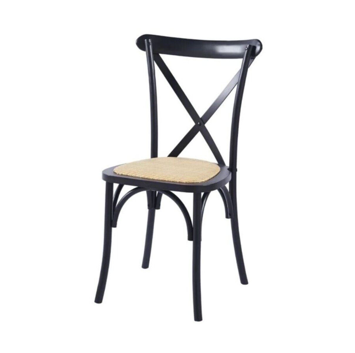 Silla de Comedor Vienesa Negro 5529 