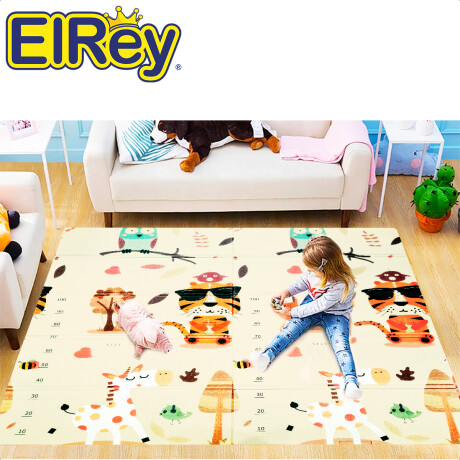 Alfombra Antigolpe 200x180 Colchoneta Plegable Bebé Jug009002-1