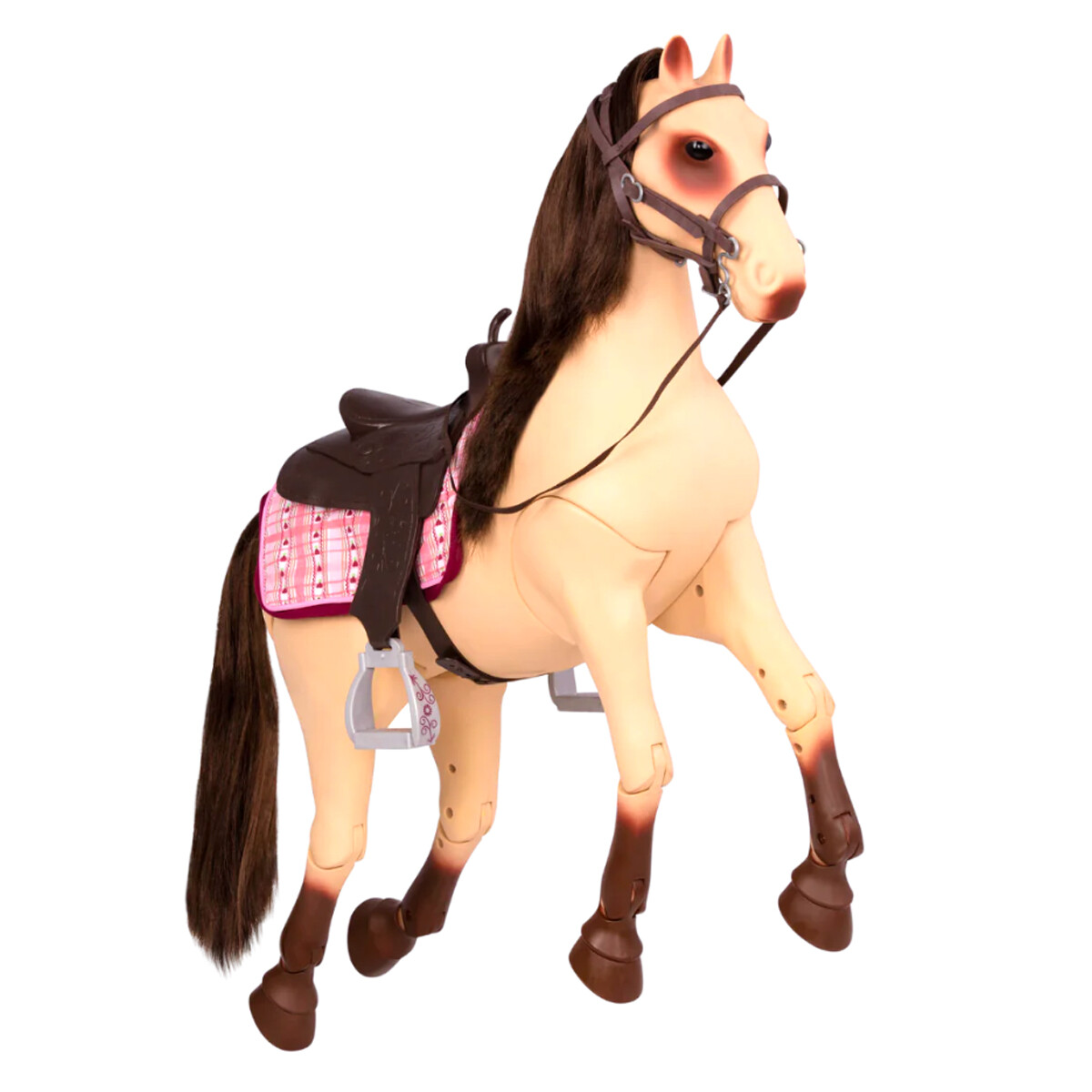 Caballo Morgan articulado con accesorios 51 cm Our Generation 