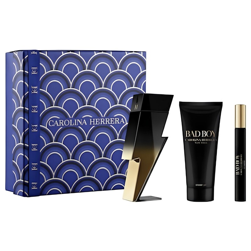 Set Carolina Herrera Bad Boy Extreme 100ml + EDP 10ml + GD 100ml Set Carolina Herrera Bad Boy Extreme 100ml + EDP 10ml + GD 100ml