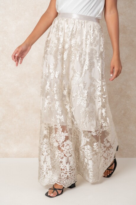 POLLERA RIOMILA Marfil