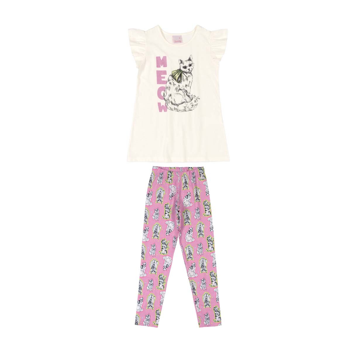 Conjunto de Remera y Pantalon - rosado 