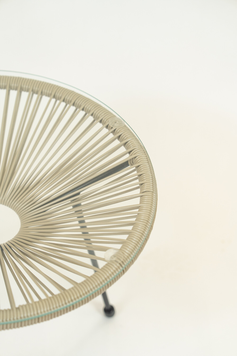 Mesa Living Acapulco Gris