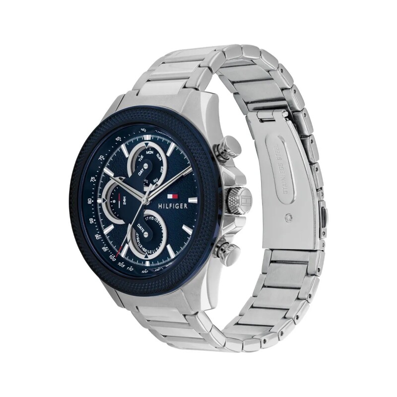 Reloj Tommy Hilfiger 1792080 para hombre de acero Azul