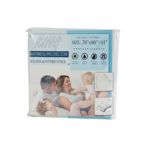 PROTECTOR P/COLCHON KING 198x203+35cm Unica