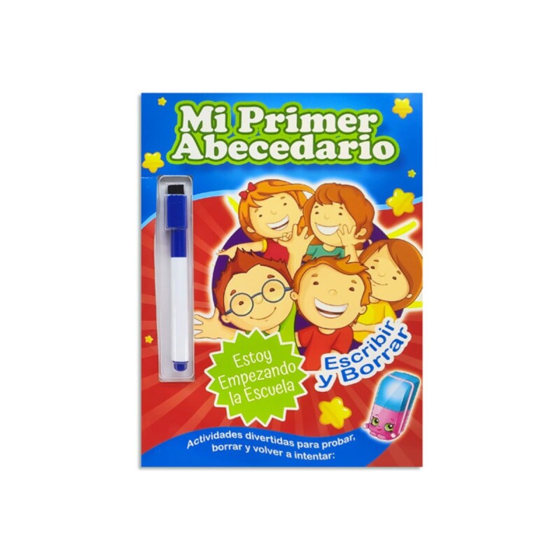 Libro didáctico incluye marcador Mi primer abecedario