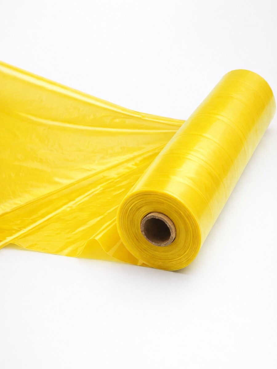 POLIETILENO 70cm x 80 mic - 50m - amarillo 