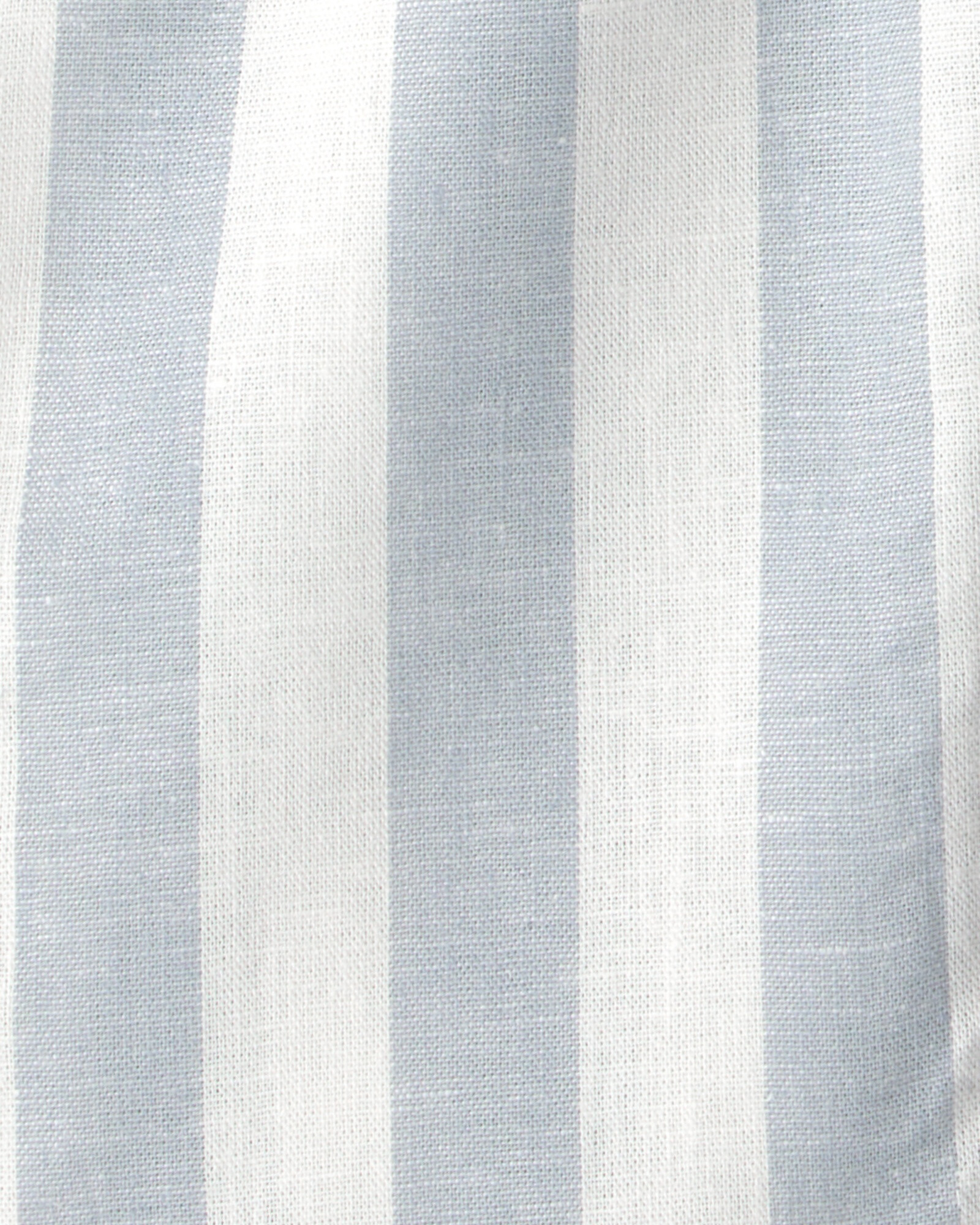 Set dos piezas de lino, pantalón y musculosa, azul, diseño a rayas Sin color