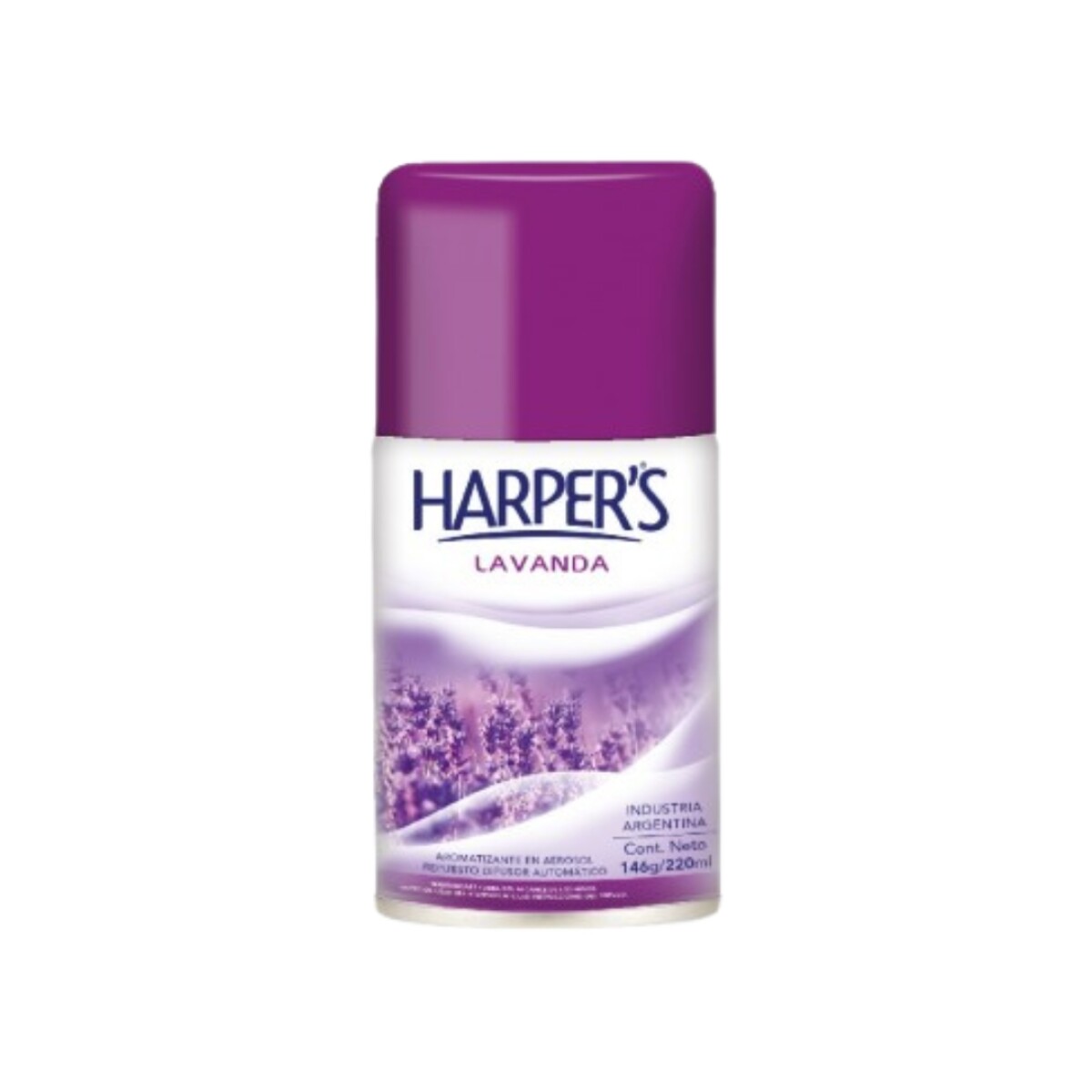 AROMATIZADOR AEROSOL HARPERS 220ML LAVANDA 