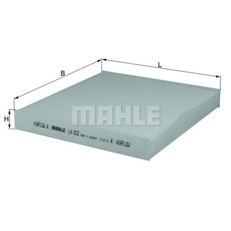 FILTRO HABITACULO FORD RANGER 13/ 2.2 2.5 3.2 MAHLE FILTRO HABITACULO FORD RANGER 13/ 2.2 2.5 3.2 MAHLE