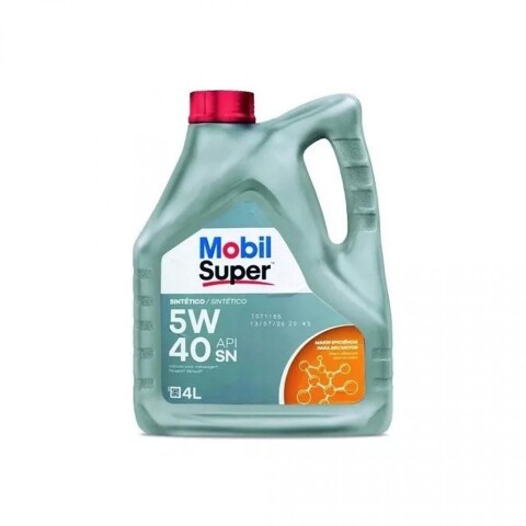 5W40 Mobil Super 4L
