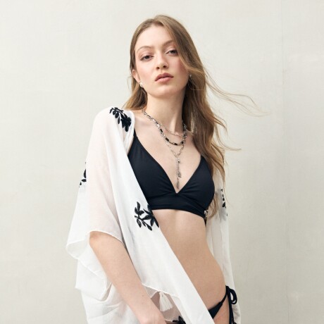 PONCHO ARTEMAS Blanco