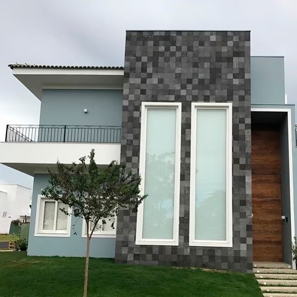 REVESTIMIENTO PIEDRA BALI BLACK LAVA STONE 100X100X10MM Revestimiento Piedra Bali Black Lava Stone 100x100x10mm