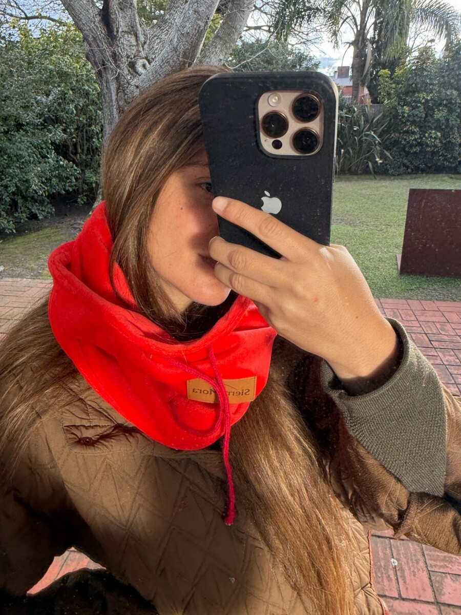 Plush Neck - Coral 