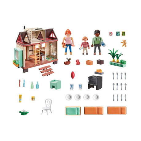 Casa De Campo Completa Playmobil - 160 Piezas 160 Piezas