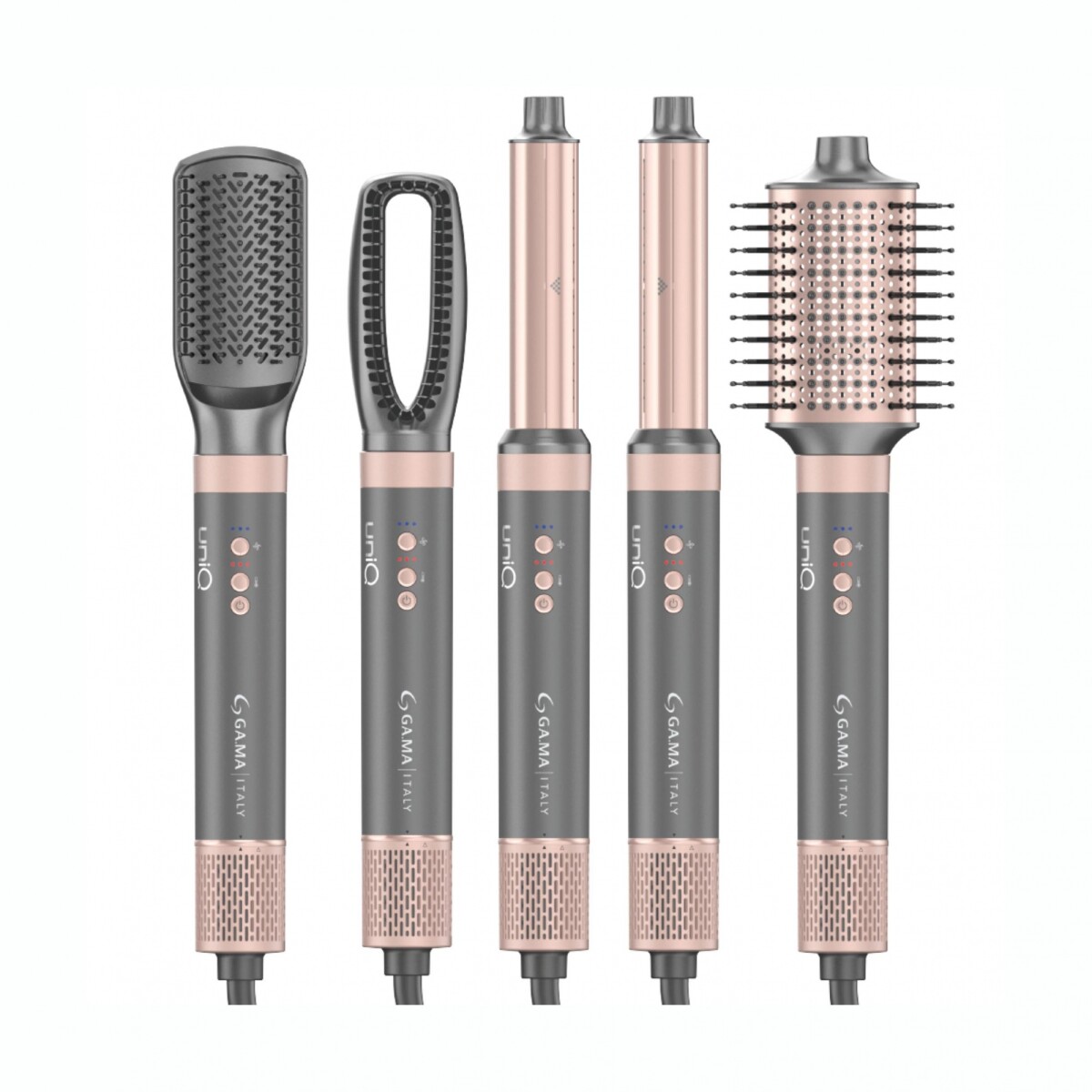 Cepillo Secador Modelador GAMA Uniq Multistyler Flow 1500W 12 En 1 