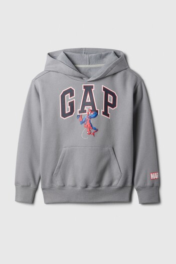 Canguro Logo Gap Spiderman Niño Pilot Grey