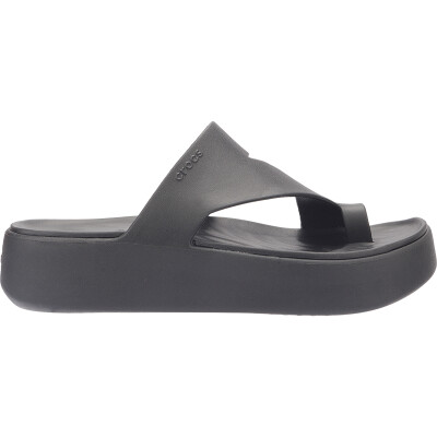 Sandalias Crocs Getaway Platform Toe Loop Negro