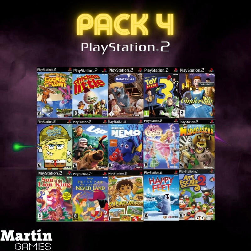 PS2 DESTRABA USB CON +15 JUEGOS Pack 3 PS2 DESTRABA USB CON +15 JUEGOS Pack 3