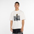 Remera New Balance de Hombre -Hoops Championship- MT53612SST WHITE